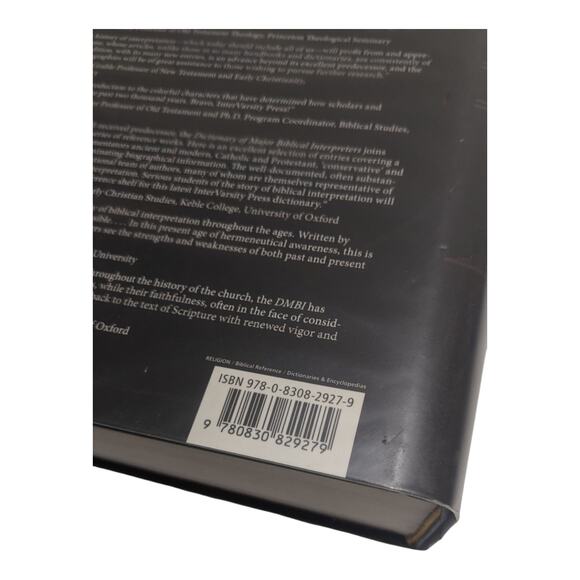 Dictionary of Major Biblical Interpreters by McKim - Picture 4 of 6